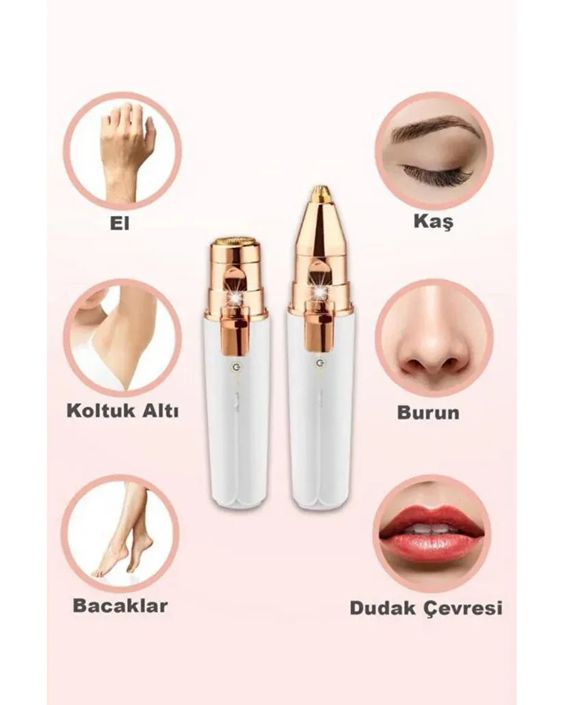 Velisse Blawless™ 2'si 1 Arada Yüz Tüy Epilatörü